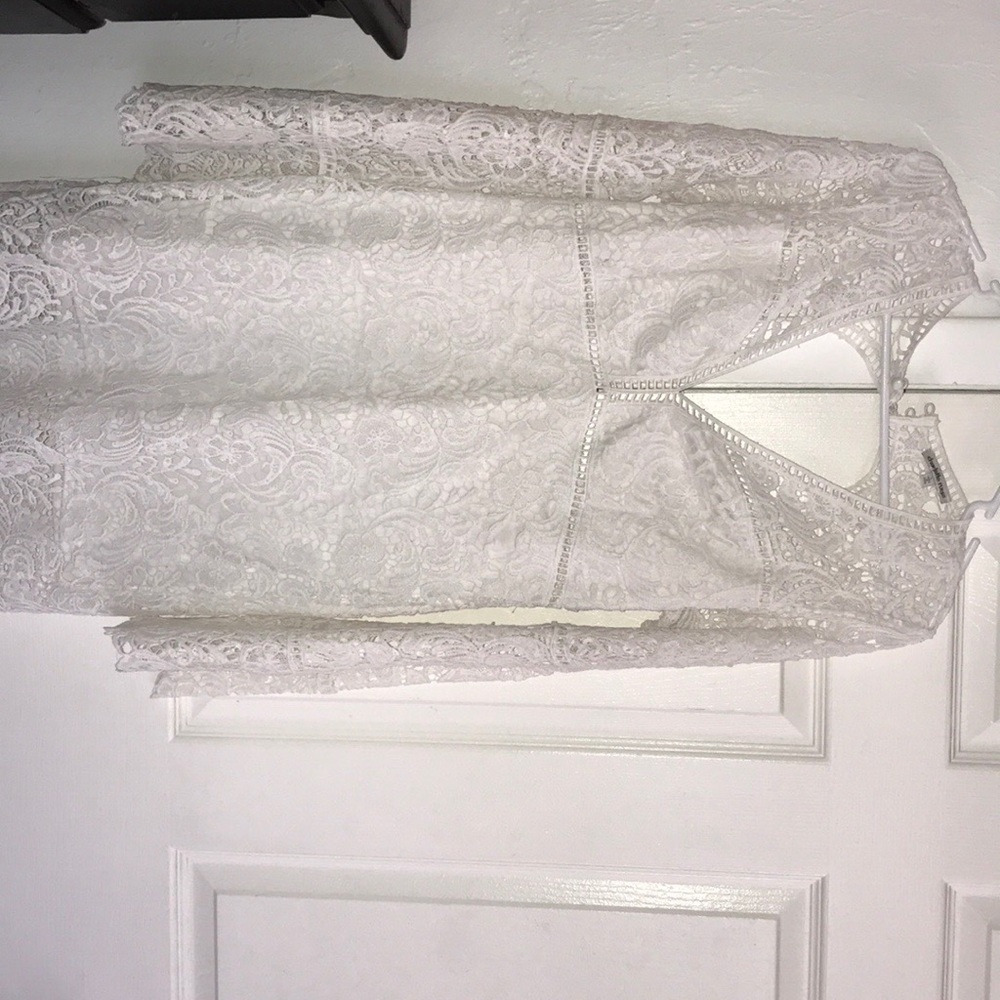 Charlotte Russe lace boho dress